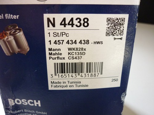Bosch n4438 fuel filter - bosch,