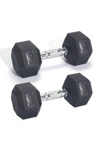Pro Fitness 10KG Hex Dumbbell