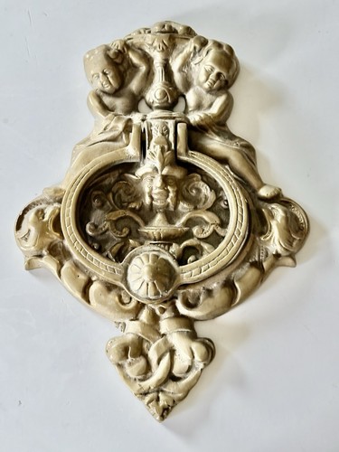 Edwardian large brass door - edwardian,