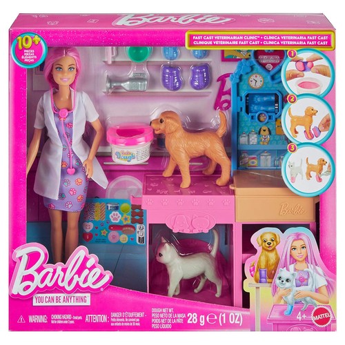 Barbie vet clinic - clinic, doll