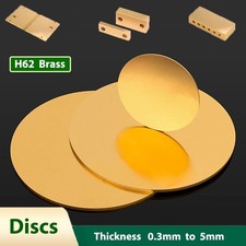 H62 brass discs round plate - brass,