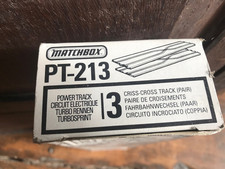 2x Crossover 15" 4x Straight 9" Matchbox Powertrack Track PT-213 car racing
