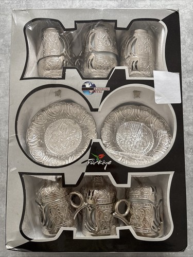 Turkish tea set - of, 6