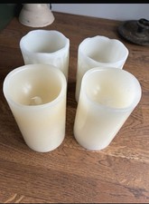 Wax Effect Candles X4