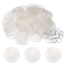 50Pcs 2" Round Capiz Sea