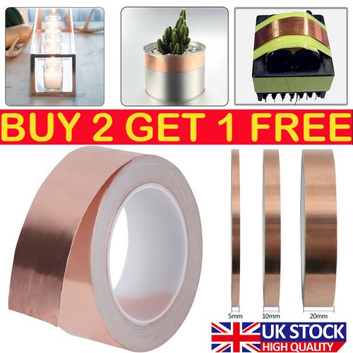 Wide copper tape slug snail - wide,