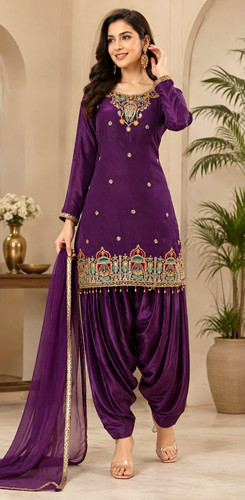 Women purple embroidered - women’s,