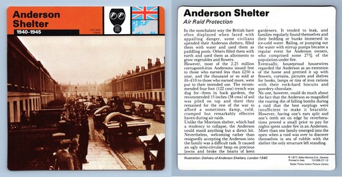 Anderson shelter 1940 - anderson,
