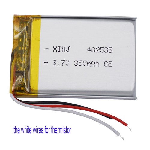 350mah 29wh ntc - 3.7v,