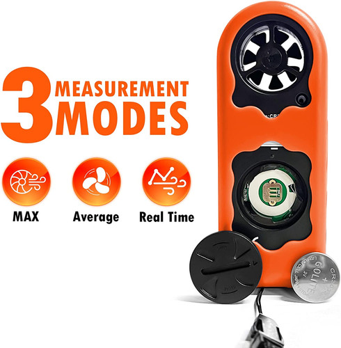 2pcs handheld anemometer - handheld,