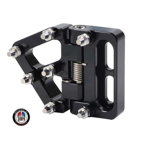 Black foldable brake pedal - foldable,