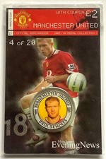 Paul Scholes Man Utd Medal 2005 / 2006 Manchester Evening News Collection