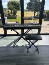 Donner DEP-20 - 88 Key Full Sized, Portable Electric Piano with Stand and stool