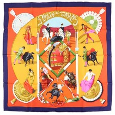 HERMES Carre 90 Silk 100%