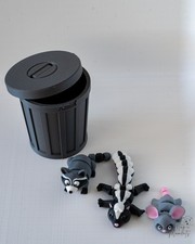 3D Printed Trash Animals -