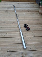 Eleiko Olympic Weightlifting Gym Training Barbell 15kg 2010mm Collection Taunton