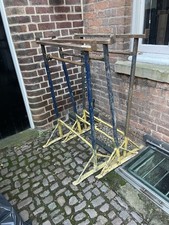 Builders Trestles 3 x Adjustable Steel Trestle Band Stands