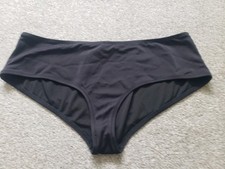 New La Senza women's bikini bottoms black size 14