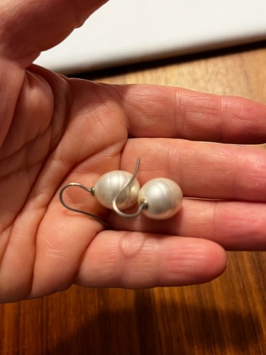 Vintage large baroque pearl - baroque,
