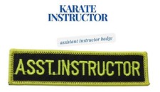 Martial Arts Embroidered