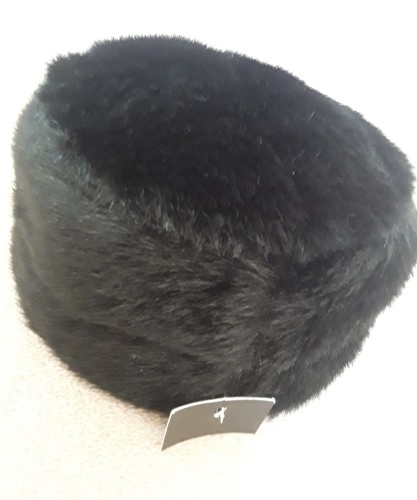 Fake fur ladies hat - fake,