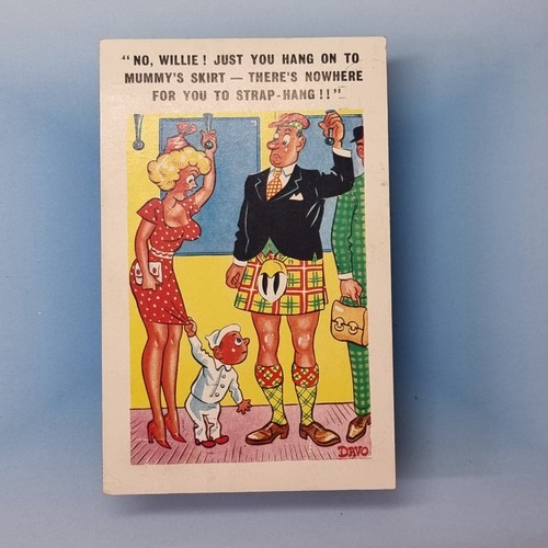 Saucy comic postcard - saucy, 1970