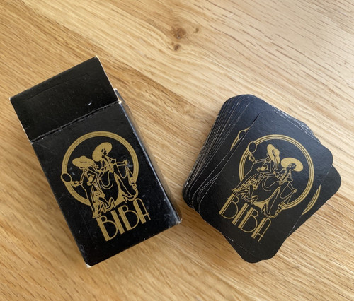 Biba miniature playing cards