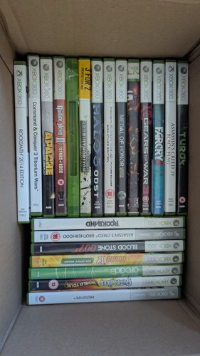 Xbox 360 games boxed - -, wide