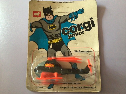Vintage corgi juniors batman - corgi,
