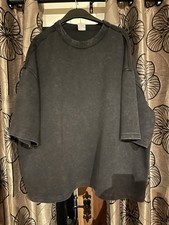 Bershka Oversized Black Shirt