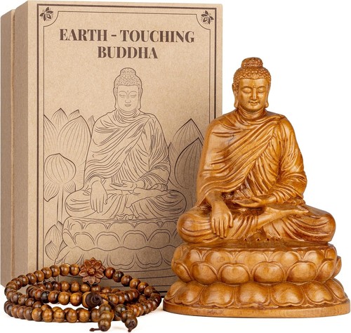 Wooden shakyamuni buddha - wooden,