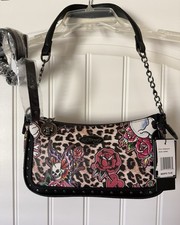 NEW Ed Hardy Leopard Black