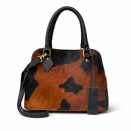 Vintage suede real - , leather