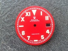 Rolex Dial Mens Dark Red Oysterdate Precision 6694