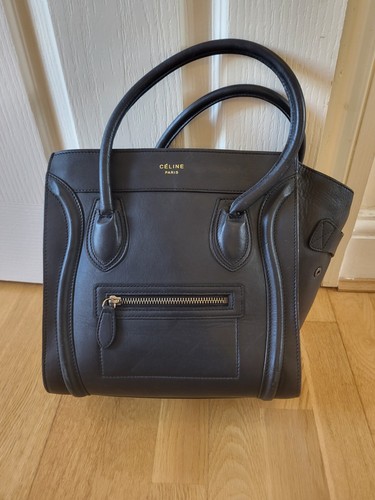 Celine paris black leather - paris,