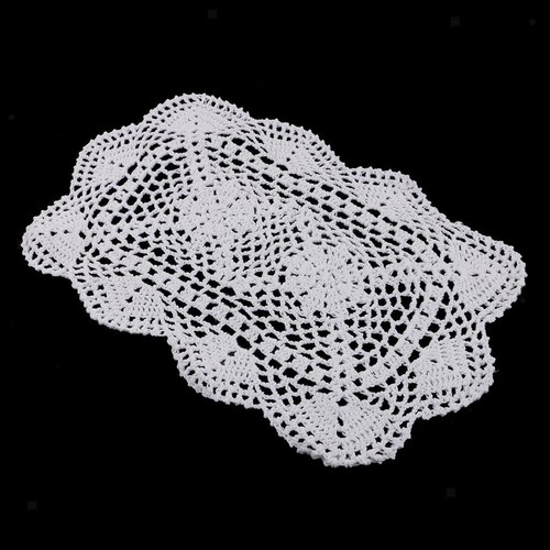 Single piece crochet lace - single,