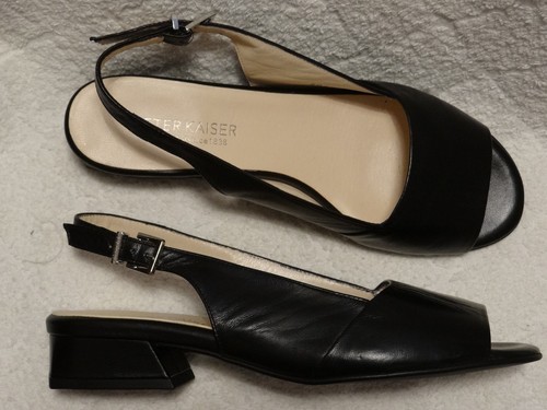 Peter kaiser black leather - peter,