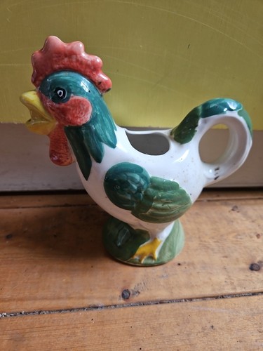 Vintage ceramic hen - vintage,