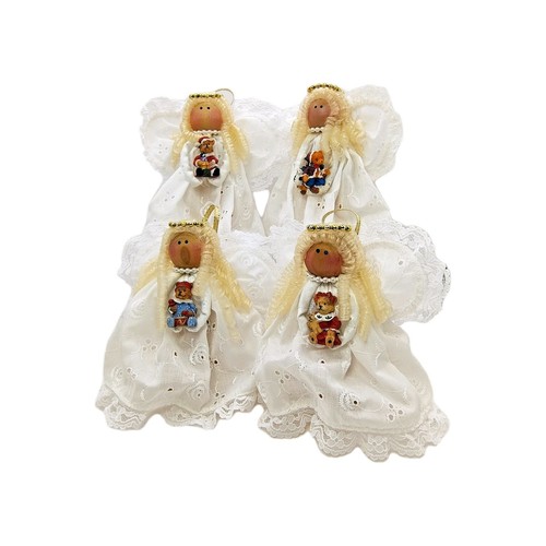 Vtg christmas angel ornament - vtg,