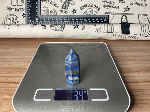 Lapis lazuli crystal tower - lazuli, 5cm