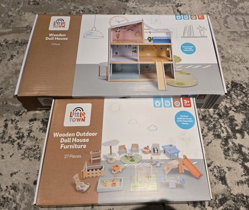 Little town wooden - little, dollhouse