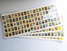 National Geographic Contact Sheets Laminated Doubled Sided x4