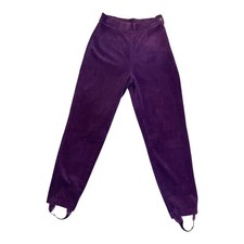 Plum Corduroy Ski/Stirrup