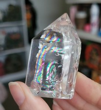 HIGH GRADE CLEAR QUARTZ TOWER