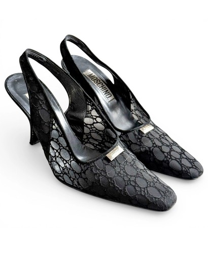 Vintage moschino black fabric - vintage,