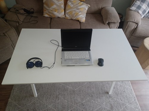 Ikea trotten white desk - trotten,
