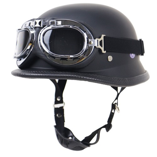 Dot retro half - helmet, zr-307