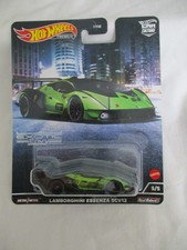 Hot Wheels Car Culture Lamborghini Essenza SCV12 Real Riders Sealed In Card  