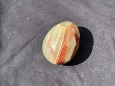 Polished Onyx Egg – 250g, 8x5cm