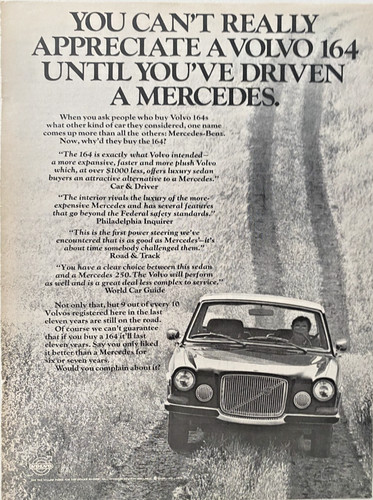 Volvo 164 luxury sedan vintage - sedan,